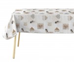 Nappe rectangle PVC 140 x 240 cm Coeur delicia