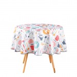 Nappe ronde 180 cm kitchen