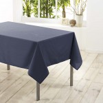 Nappe rectangle polyester 140 x 250 cm Beton