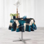 Nappe Geopaon bleu 180 cm