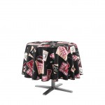 Nappe ronde 180 cm Au bistrot