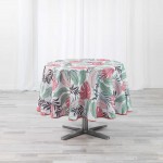 Nappe belle jungle rose