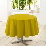 Nappe ronde 180 cm Miel