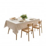 Nappe effet lin 140 x 240 cm Lorensa beige