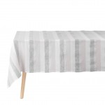 Nappe coton tisse 140 x 240 cm Eldora creme