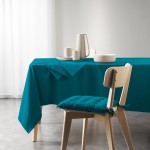 Nappe rectangle coton recycle 140 x 240 cm Grand mistral canard