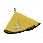 Essuie main Torchon Tasse de cafe jaune