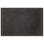 Tapis d'entree 40 x 60 cm Telio gris