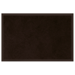Tapis d'entree 40 x 60 cm Telio noir