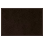 Tapis d'entree 40 x 60 cm Telio noir