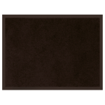 Tapis d'entree 60 x 80 cm Telio noir