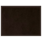 Tapis d'entree 60 x 80 cm Telio noir