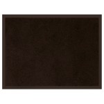 Tapis d'entree 60 x 80 cm Telio noir