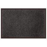 Tapis d'entree 80 x 120 cm Telio gris