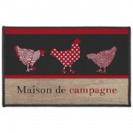 Tapis multi usages 50 x 80 cm Maison de campagne