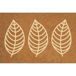 Paillasson coco imprime Multi-Feuilles