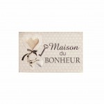 Tapis Multi-usage 50 x 80 cm Maison du bonheur happiness