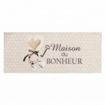 Tapis Multi-usage 50 x 120 cm Maison du bonheur happiness