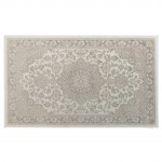 Tapis d�coratif viscose motif classique 68 x 110 cm beige