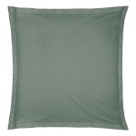 Taie d'oreiller 63 x 63 cm Contemporain uni Celadon