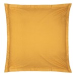 Taie d'oreiller 63 x 63 cm Coton jaune ocre