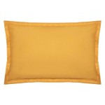 Taie d'oreiller 50 x 70 cm Coton ocre