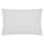 Taie d'oreiller 50 x 70 cm Coton blanc