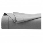 Drap plat 180 x 290 cm Contemporain gris
