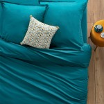 Housse de couette coton uni Couleur moderne