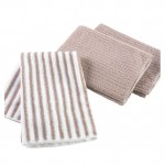 3 Torchons microfibre 40 x 40 cm Cuistot Taupe