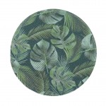 Set de table rond Feuilles tropicales