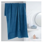 Drap de bain 90 x 150 cm Vitamine petrole