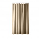 Rideau de douche 180 x 200 cm Essencias Taupe
