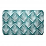 Tapis de bain Modele Blue Art