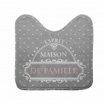 Tapis contour de WC Maison de famille