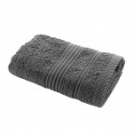 Serviette de toilette invite 30 x 50 cm Tendresse anthracite