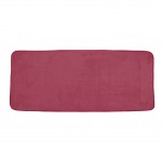 Tapis de bain 50 x 120 cm Vitamine Unie framboise