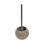 Brosse de toilette en c�ramique Bullea 15 x 37 cm taupe
