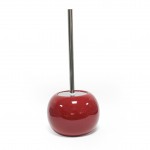 Brosse de toilette en c�ramique Bullea 15 x 37 cm framboise