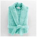 Peignoir Col Chale Tendresse vert celadon