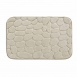 Tapis de bain 50 x 80 cm Ricochet taupe