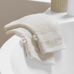 Lot de 2 gants de toilette Elegante