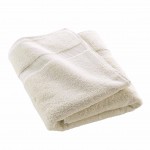 Serviette ou drap de bain 90 x 150 cm Elegante sable
