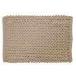Tapis de bain chenille 50 x 80 cm Arielle sable