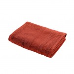 Serviette ou drap de douche 70 x 130 cm Tendresse marsala