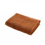 Serviette ou drap de douche 70 x 130 cm Tendresse caramel