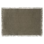 Set de table en coton 30 x 45 cm Mahas kaki