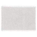 Set de table en coton 30 x 45 cm Mahas blanc