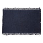 Set de table en coton 30 x 45 cm Mahas bleu