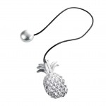 1 Embrasse aimantee ananas argent